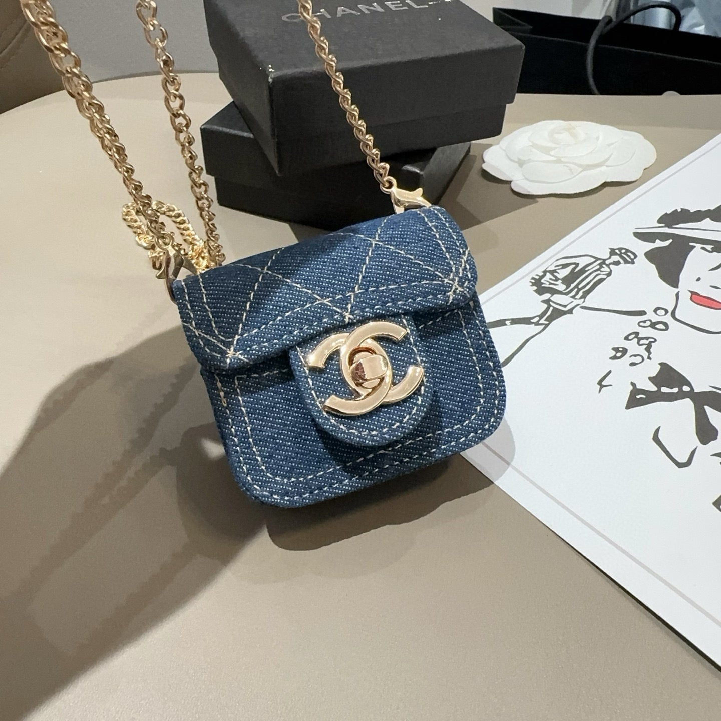 C 25 Cowboy headphone bag decoration