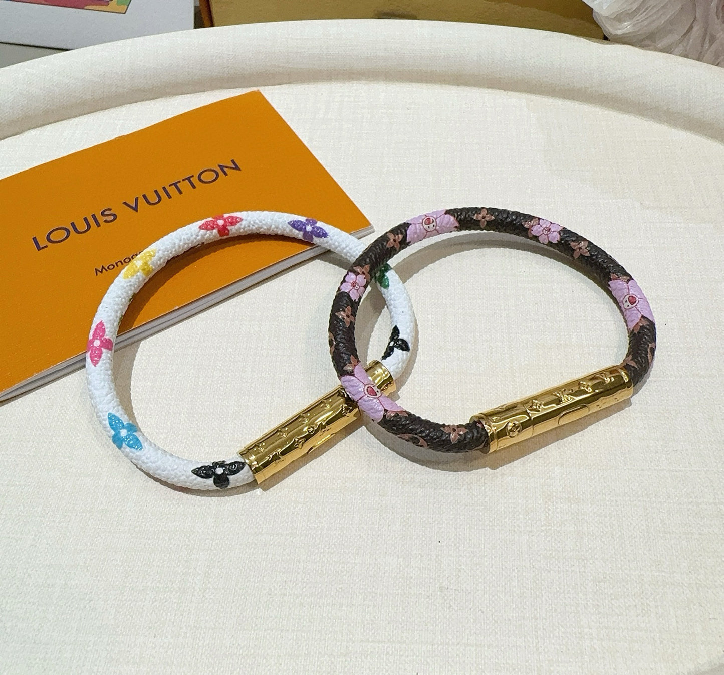 L 25 Vintage leather rope bracelet