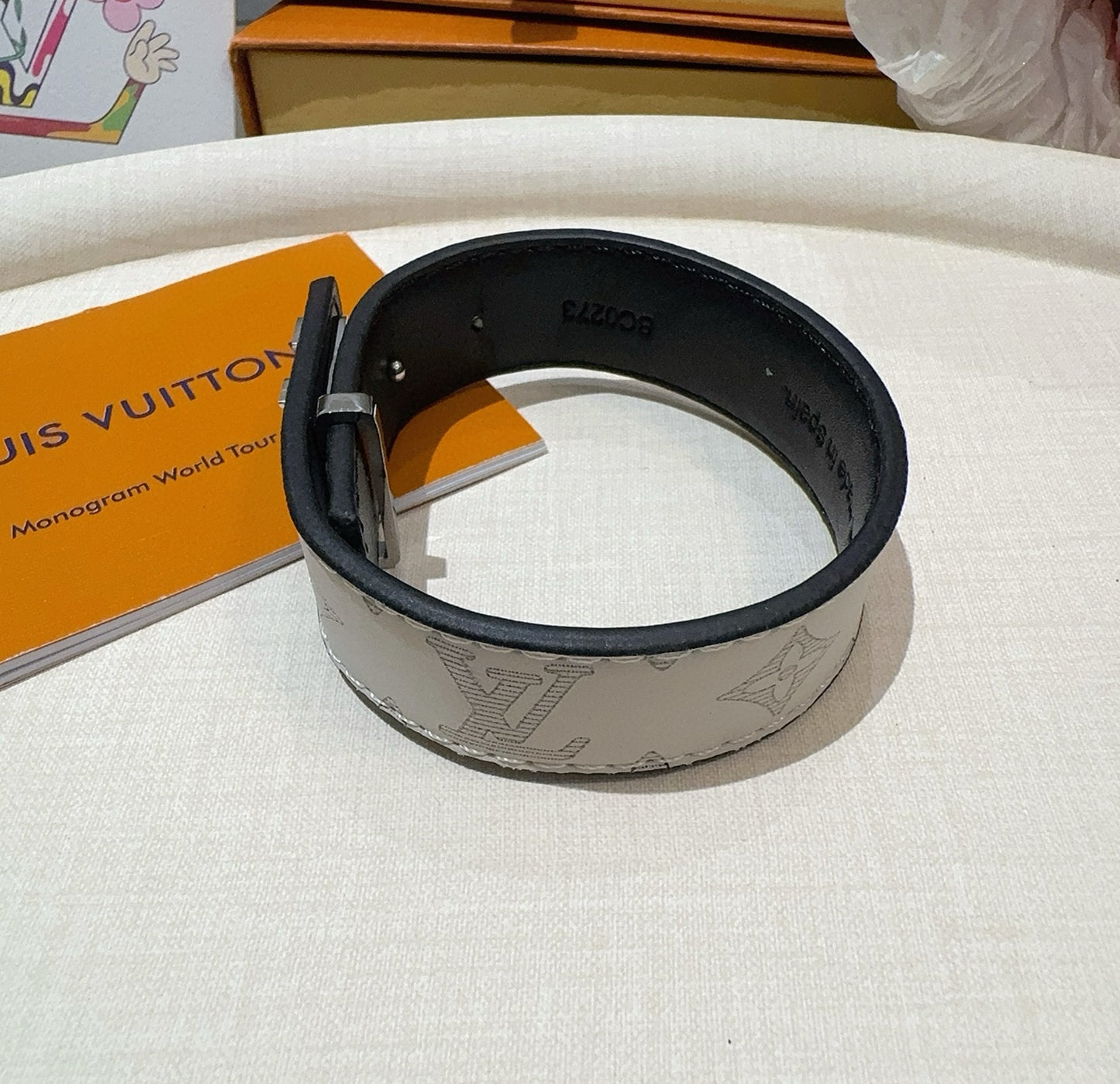 L 25 Vintage leather rope bracelet