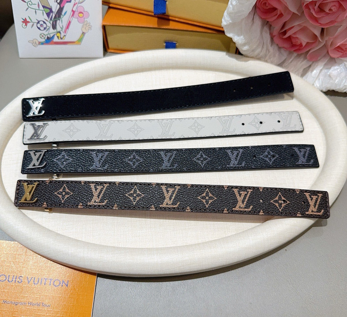L 25 Vintage leather rope bracelet