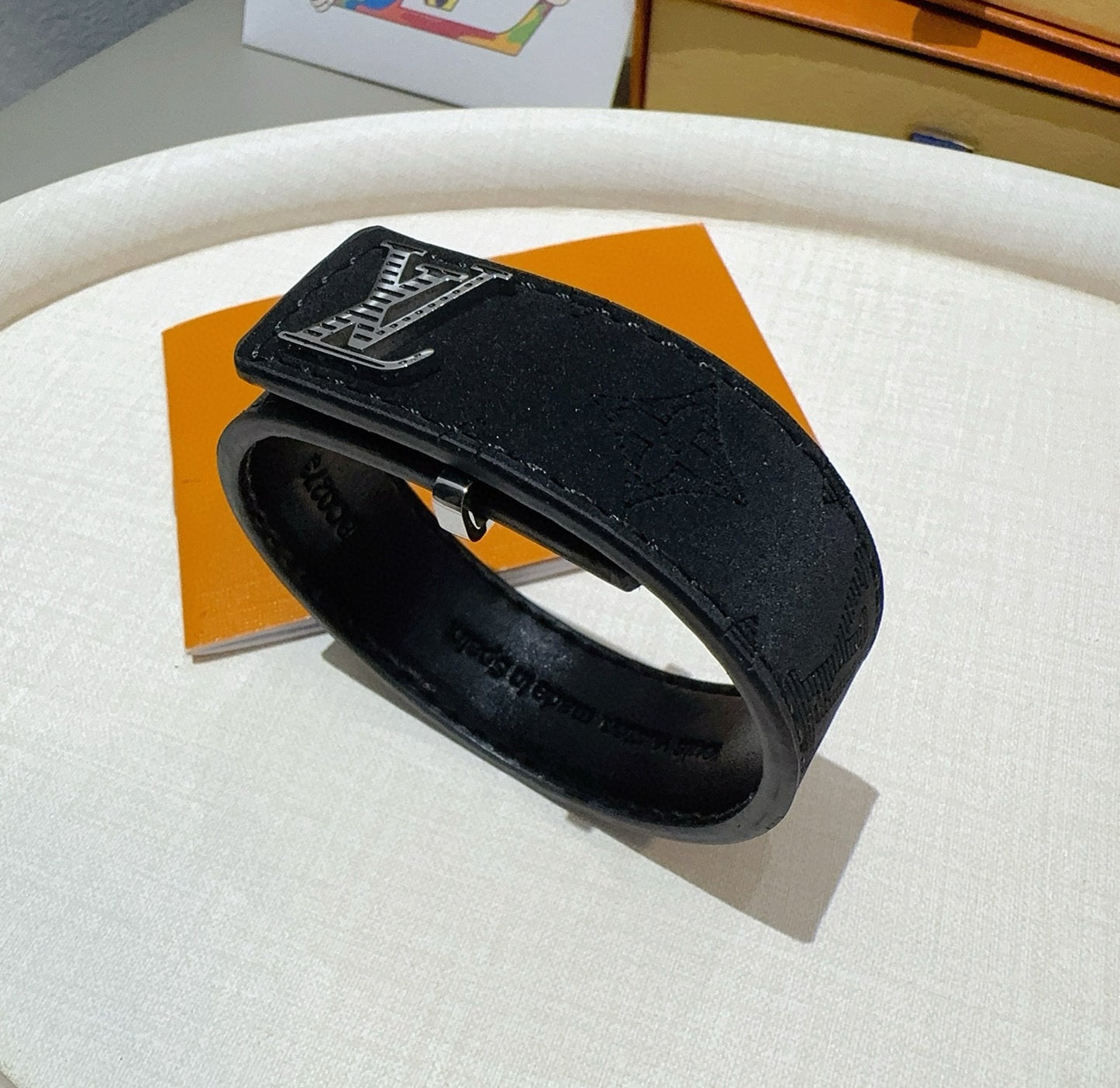 L 25 Vintage leather rope bracelet
