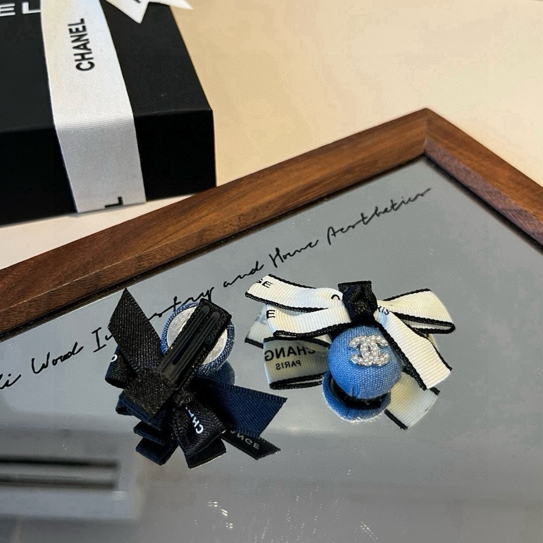 C 25 New bow tie hair clip