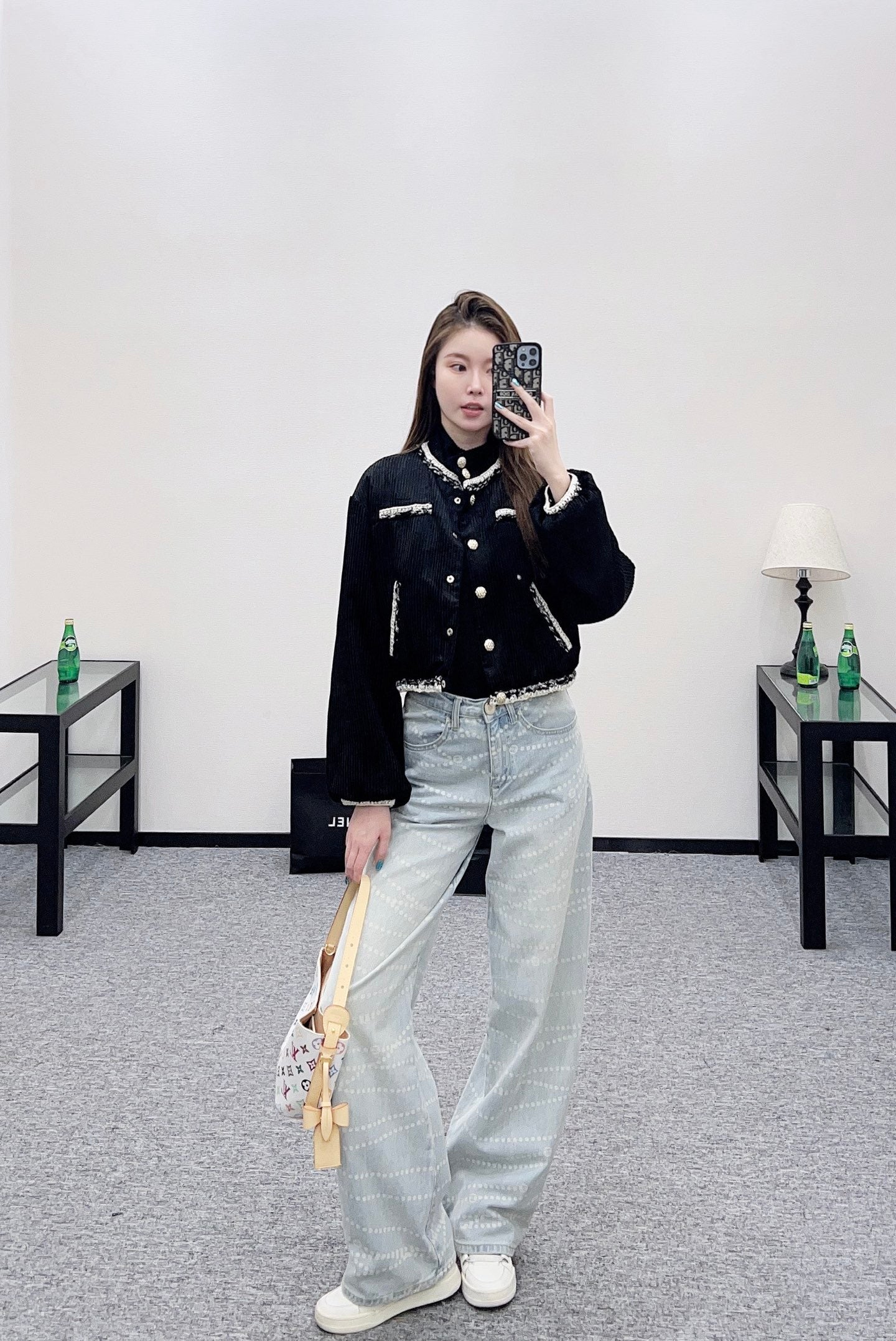 C 25 hem corduroy jacket