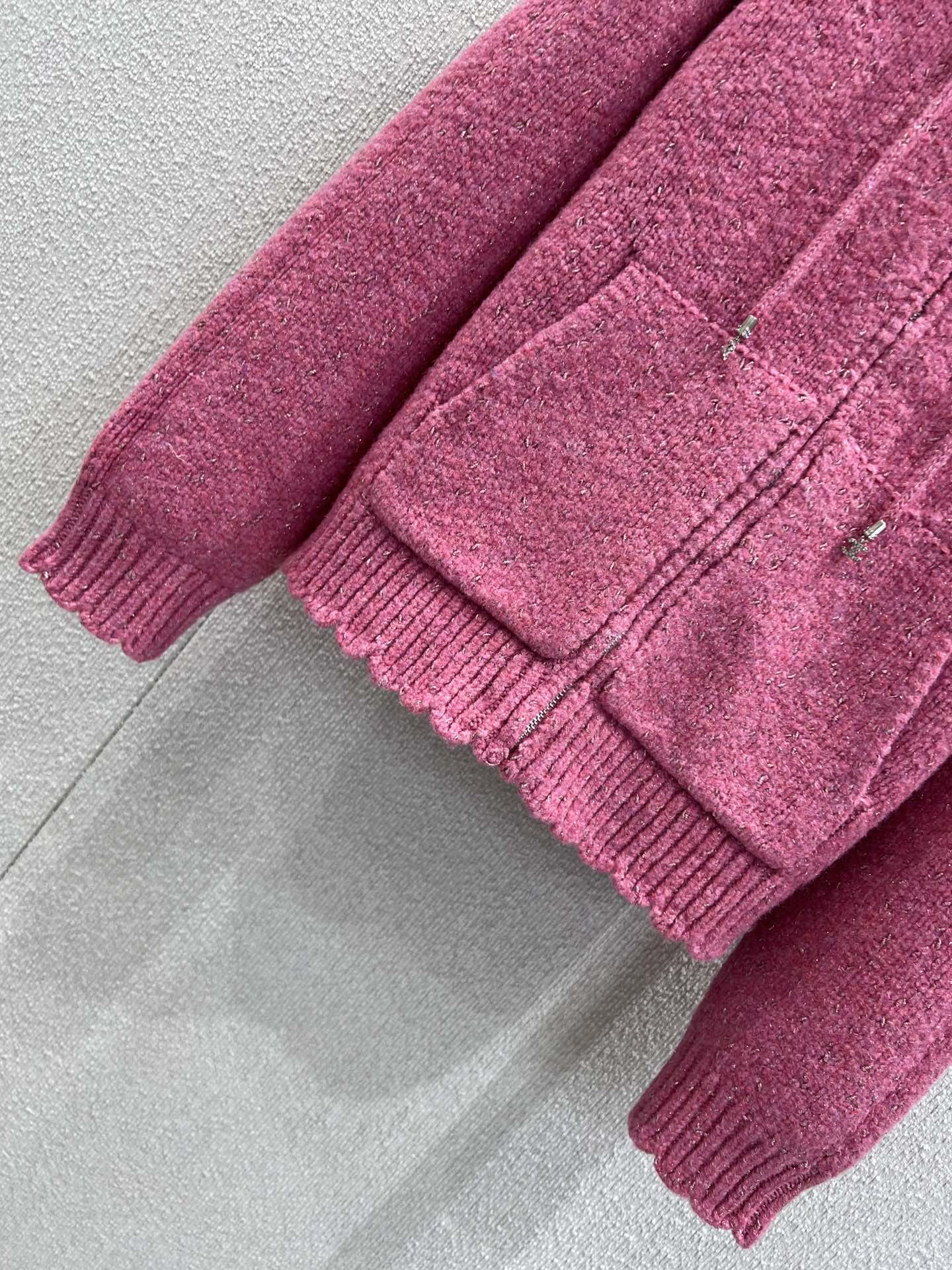 C 25 Vintage Collection Hooded Cashmere Cardigan