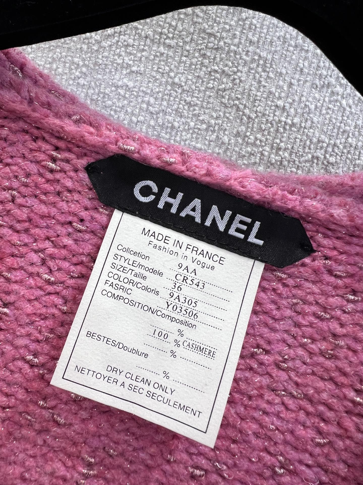 C 25 Vintage Collection Hooded Cashmere Cardigan