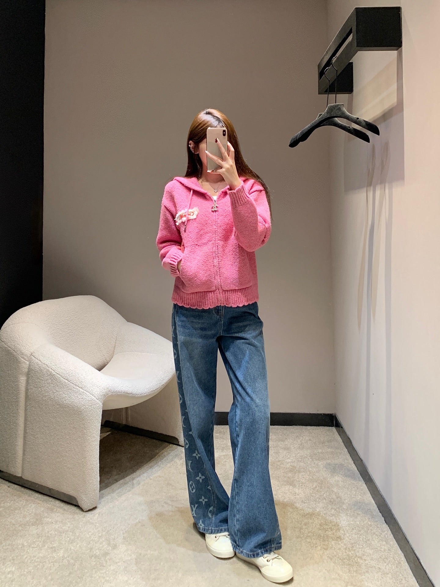 C 25 Vintage Collection Hooded Cashmere Cardigan