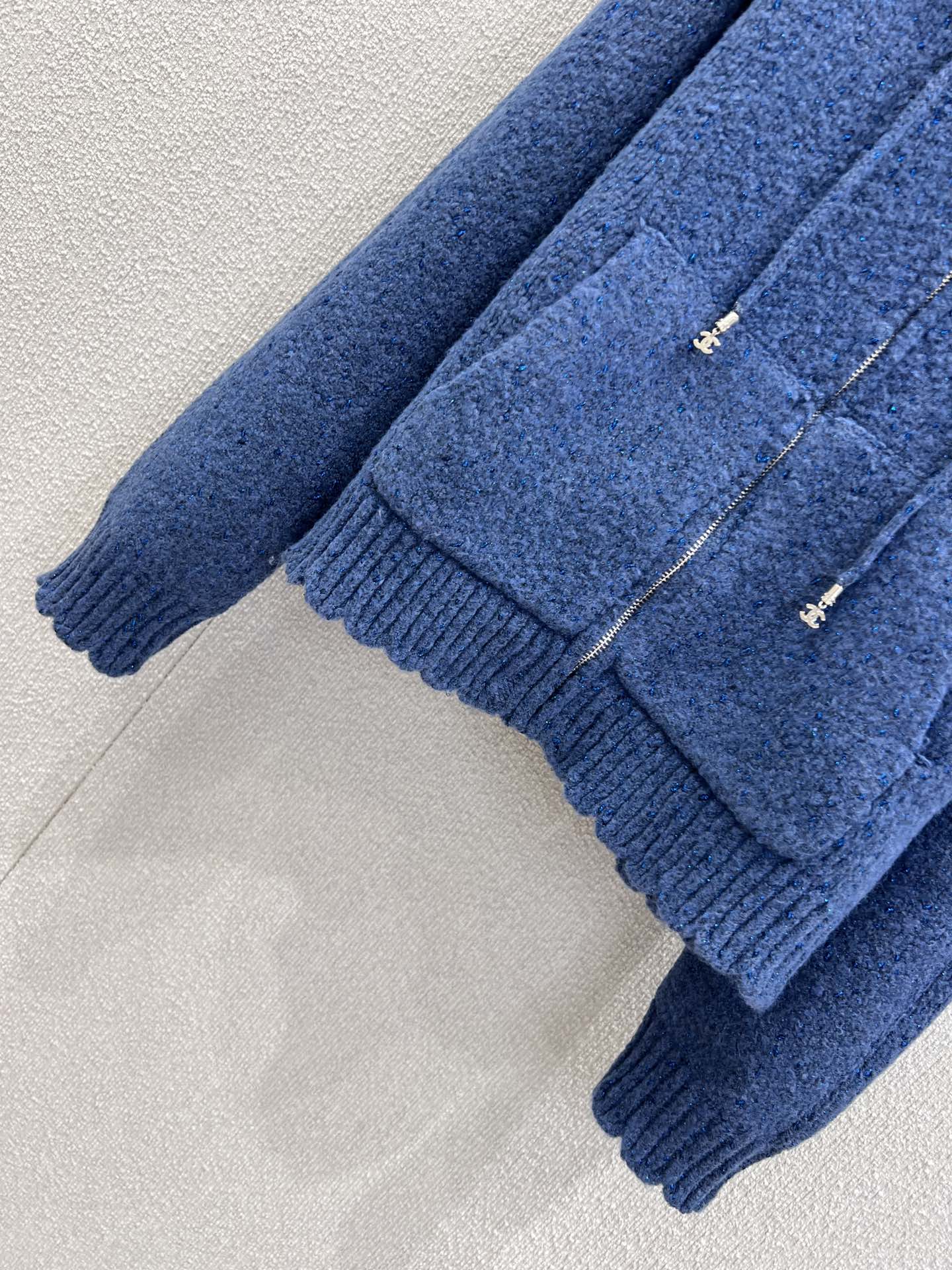 C 25 Vintage Collection Hooded Cashmere Cardigan