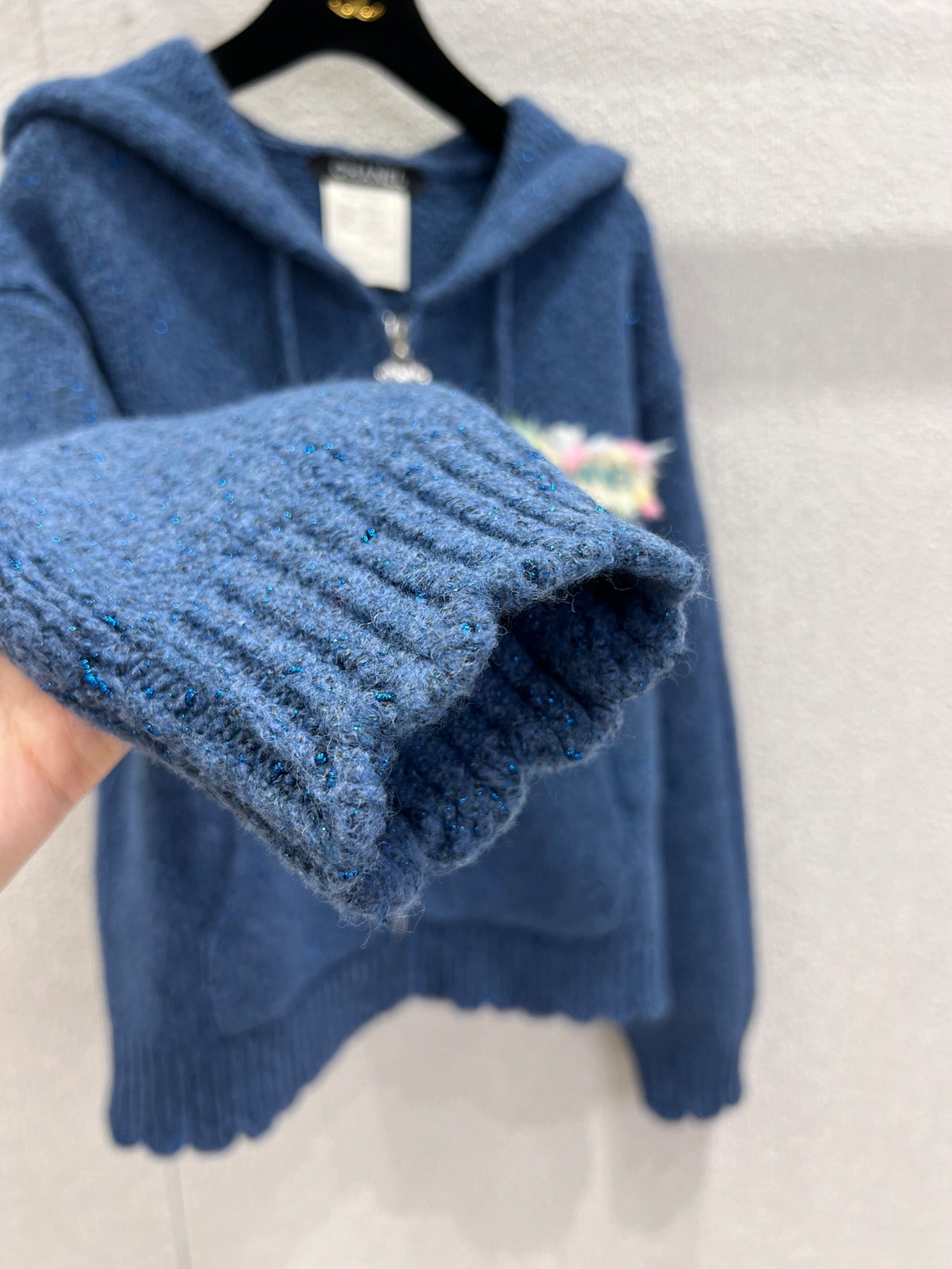 C 25 Vintage Collection Hooded Cashmere Cardigan
