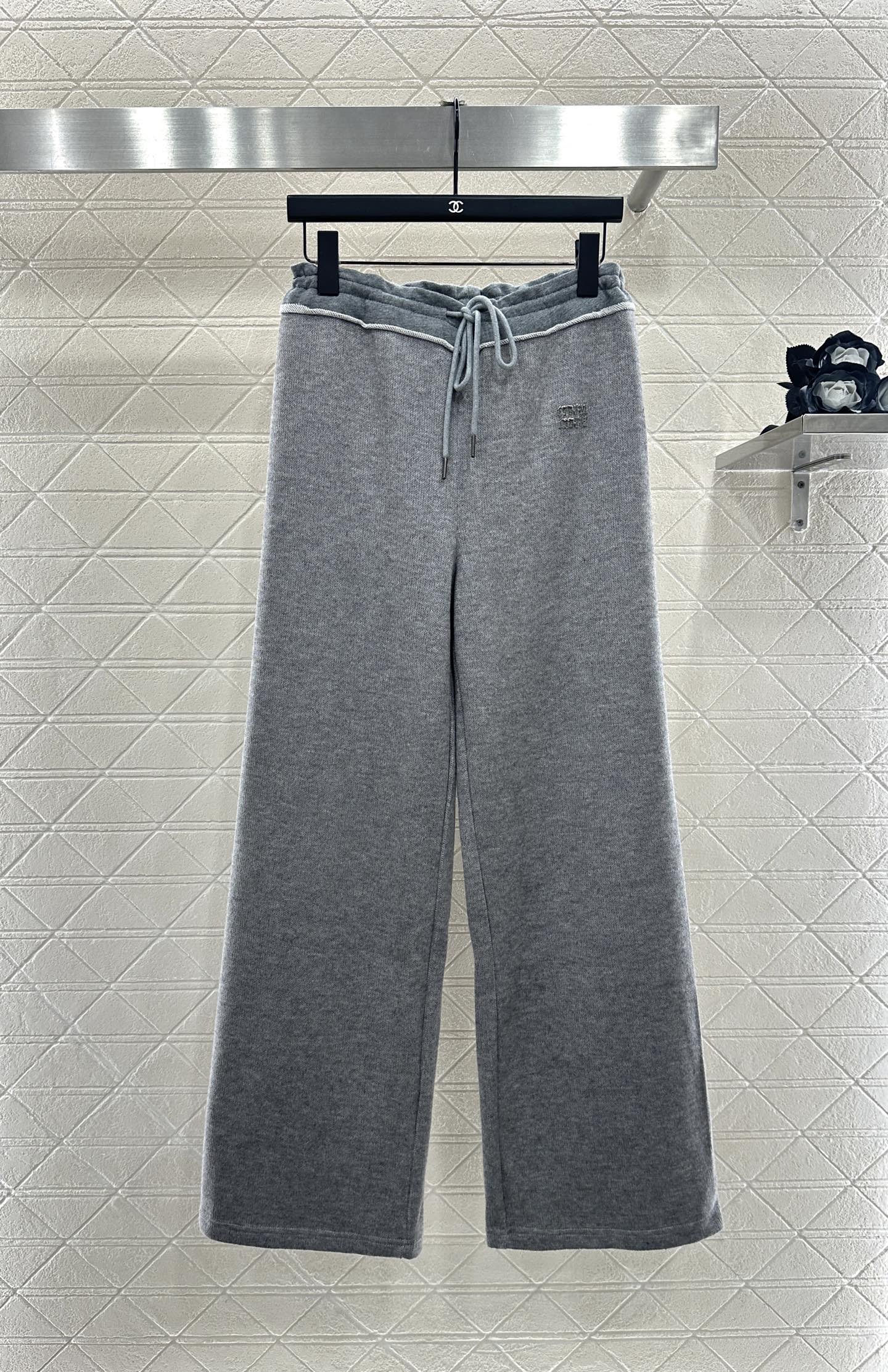 Mi 25 drawstring wide-leg trousers