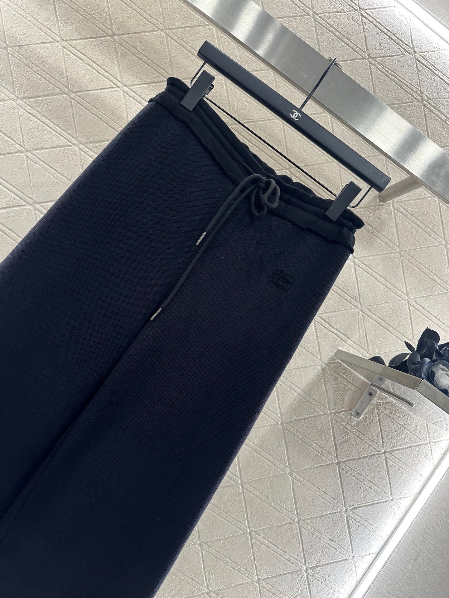 Mi 25 drawstring wide-leg trousers
