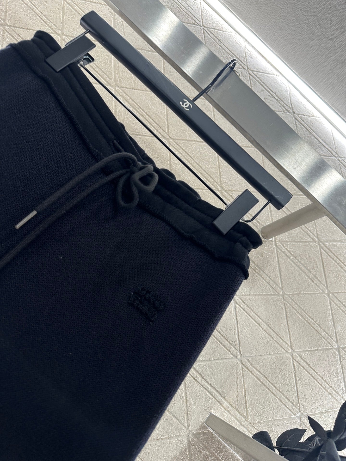 Mi 25 drawstring wide-leg trousers