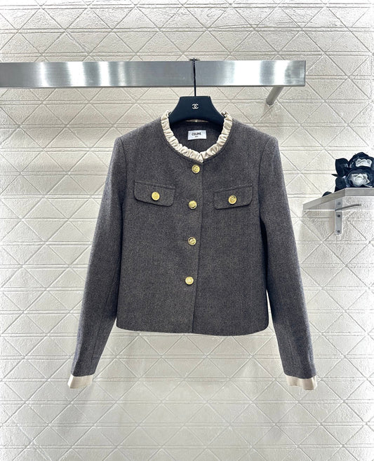 Ce 25 Jacket + pleated skirt set