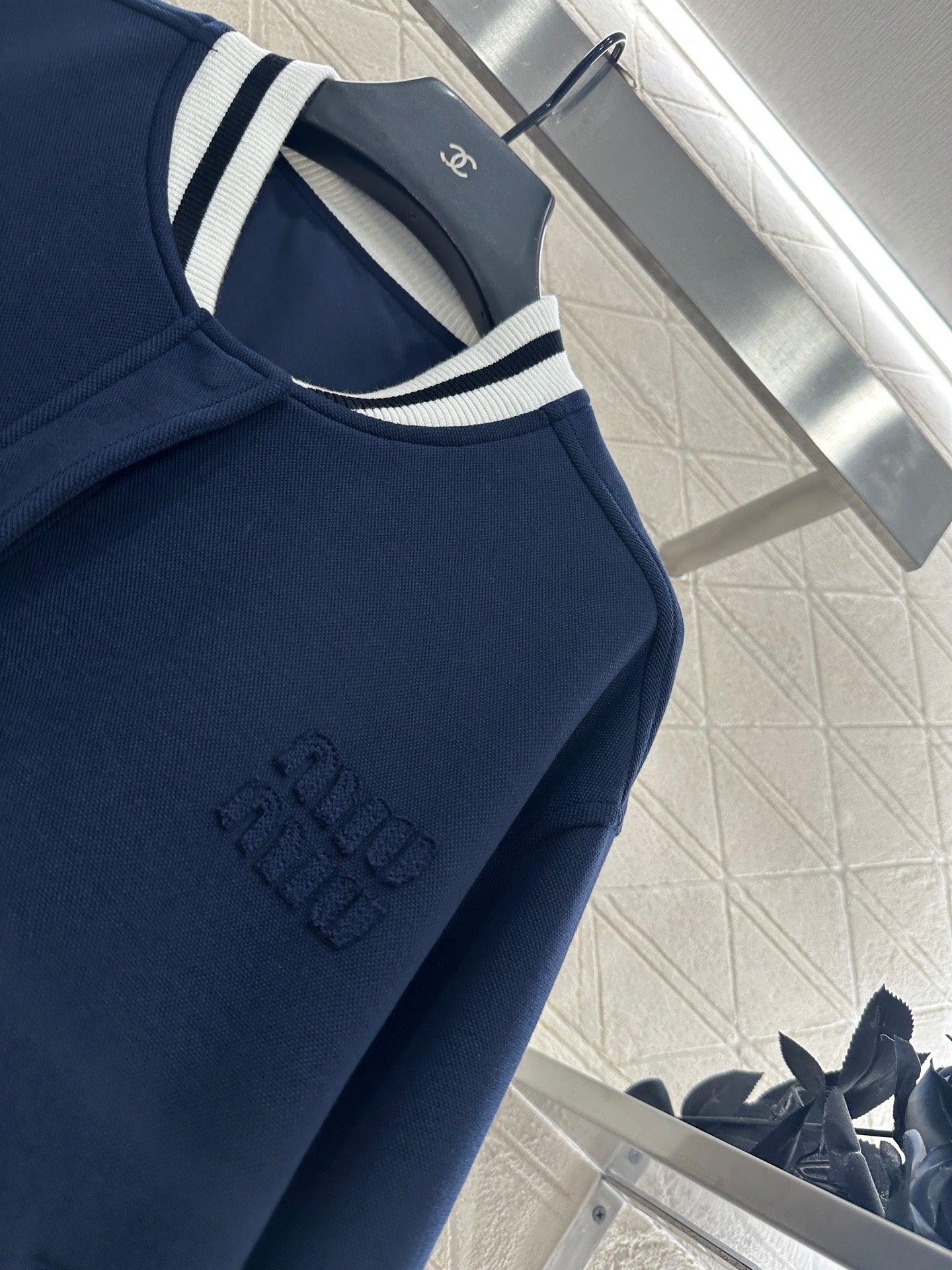 Mi 25 Baseball Jacket Pleated Skirt Set