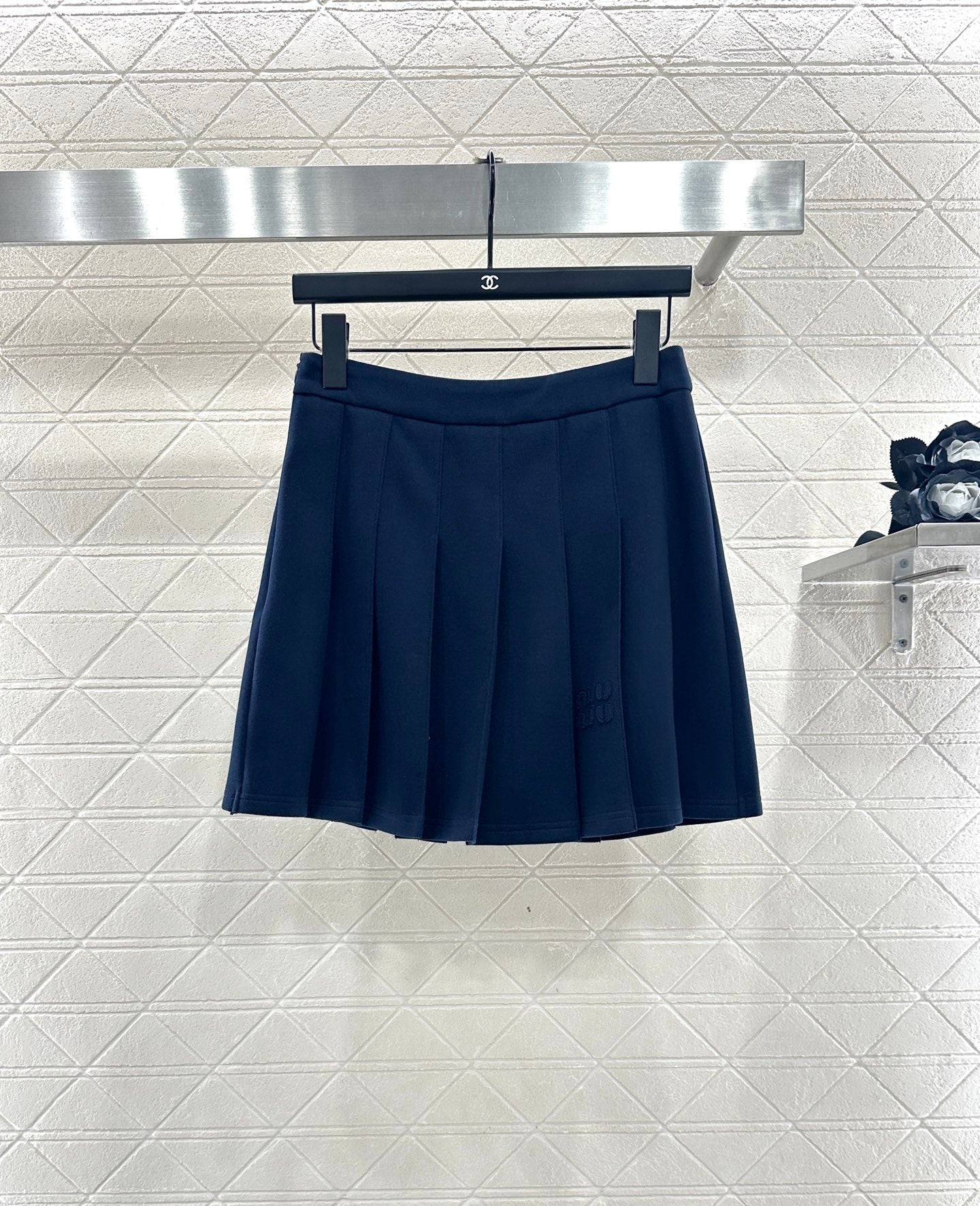 Mi 25 Baseball Jacket Pleated Skirt Set