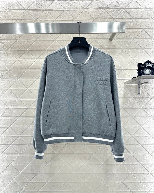 Mi 25 Baseball Jacket Pleated Skirt Set