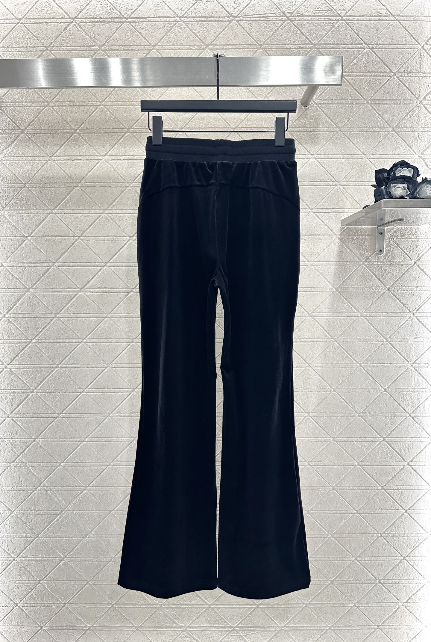 Pr 25 Hooded velvet jacket + trousers set