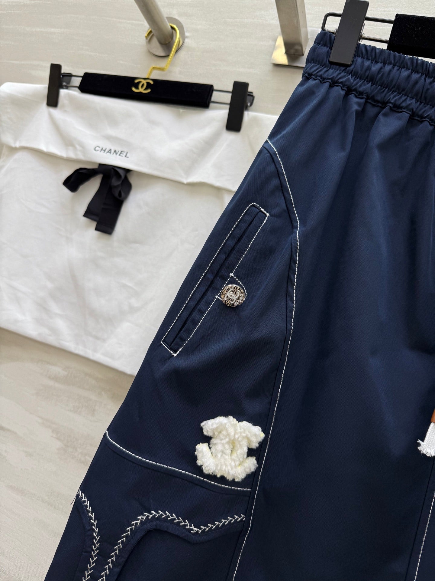 C 25 Vintage denim skirt