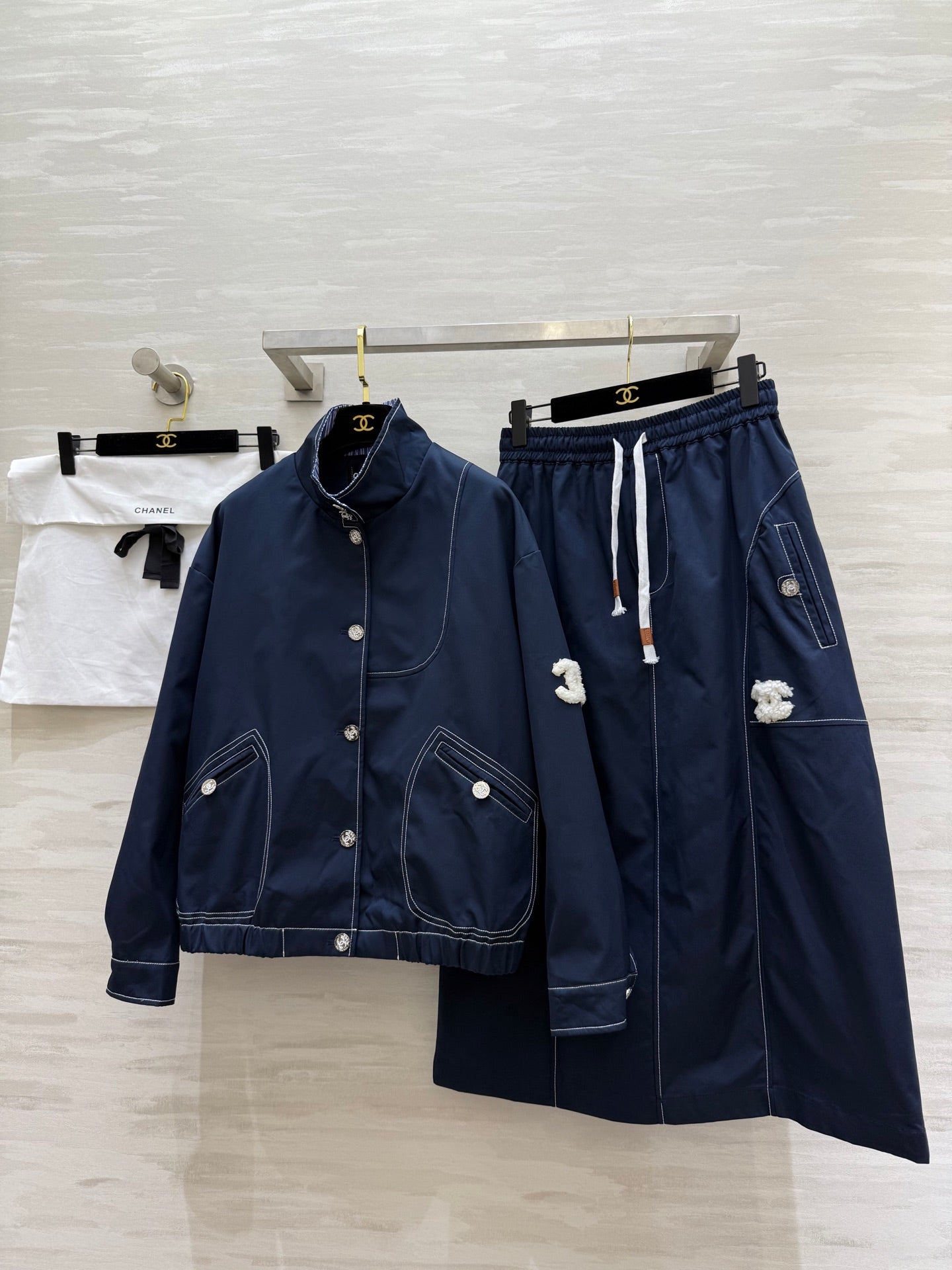 C 25 Vintage denim skirt