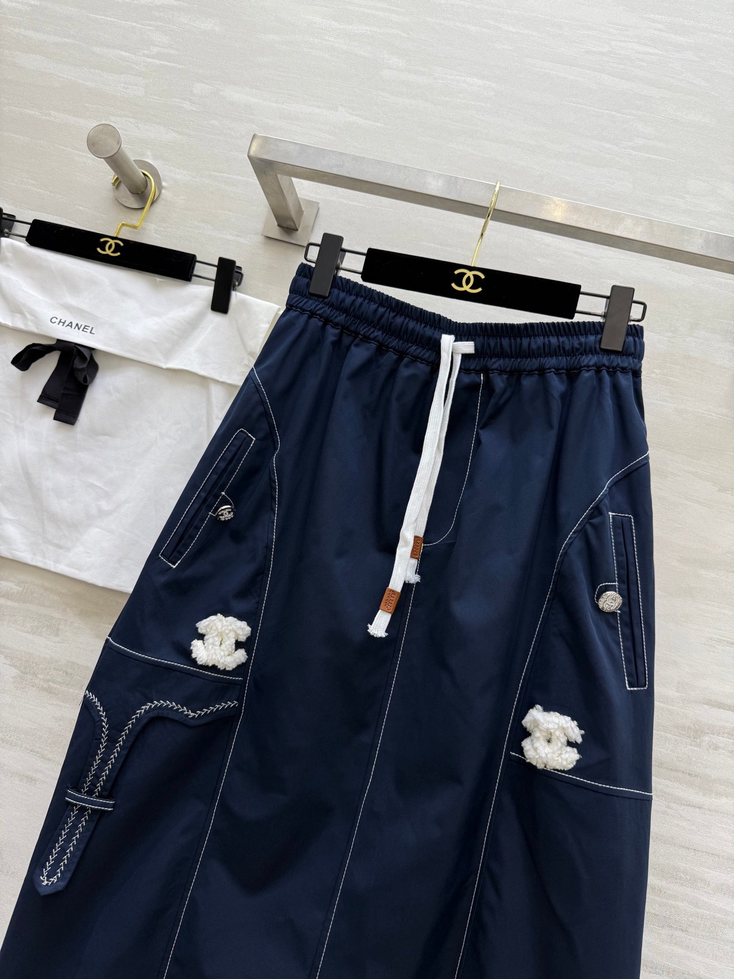 C 25 Vintage denim skirt