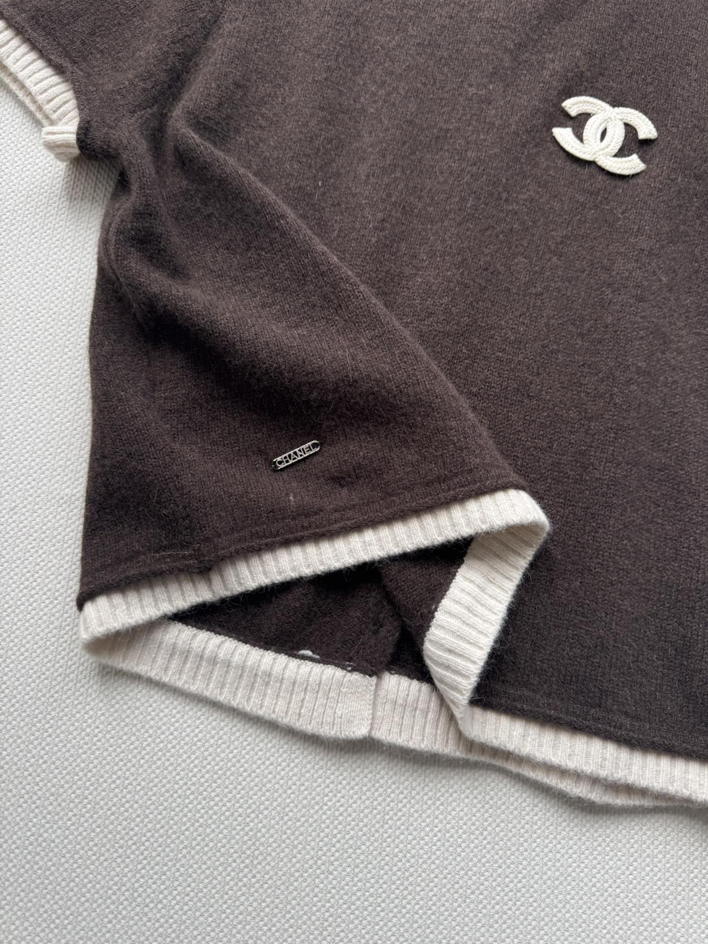 C 25 Vintage Cashmere Short Sleeves(BROWN/GREEN)