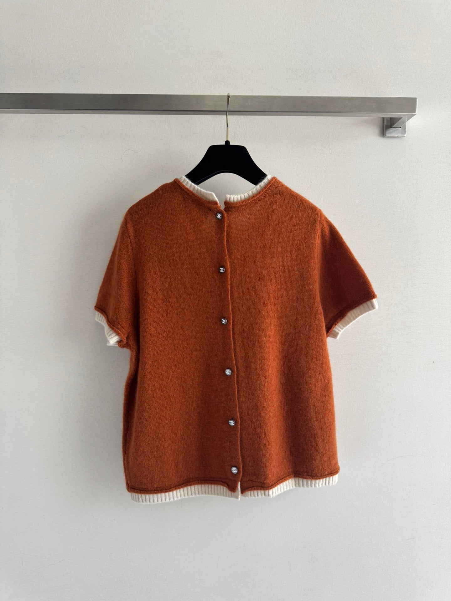 C 25 Vintage Cashmere Short Sleeves(BROWN/GREEN)
