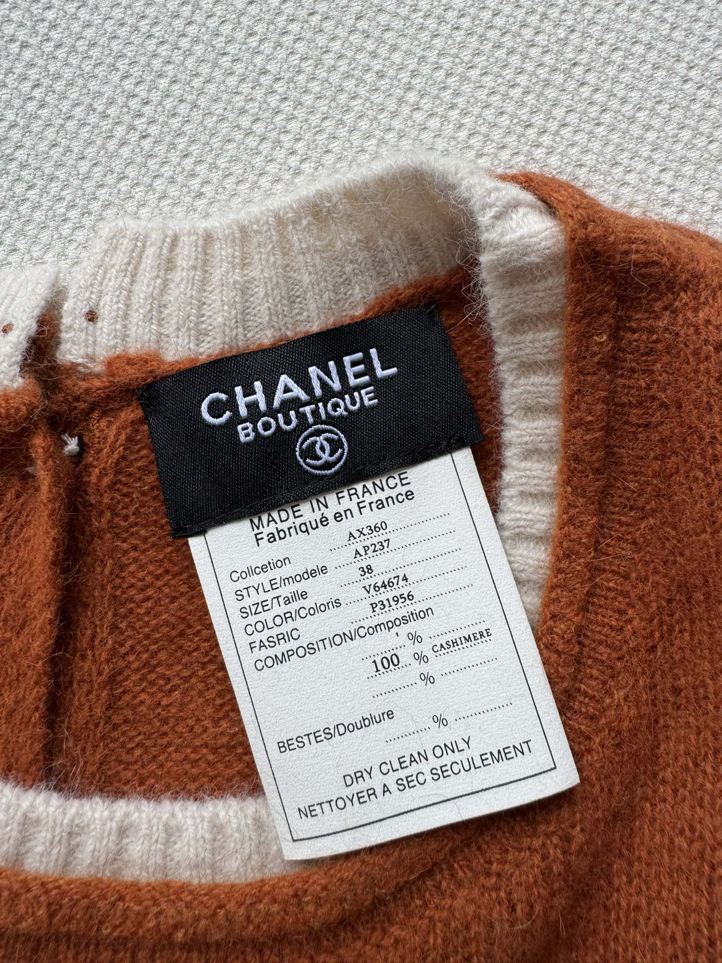 C 25 Vintage Cashmere Short Sleeves(BROWN/GREEN)