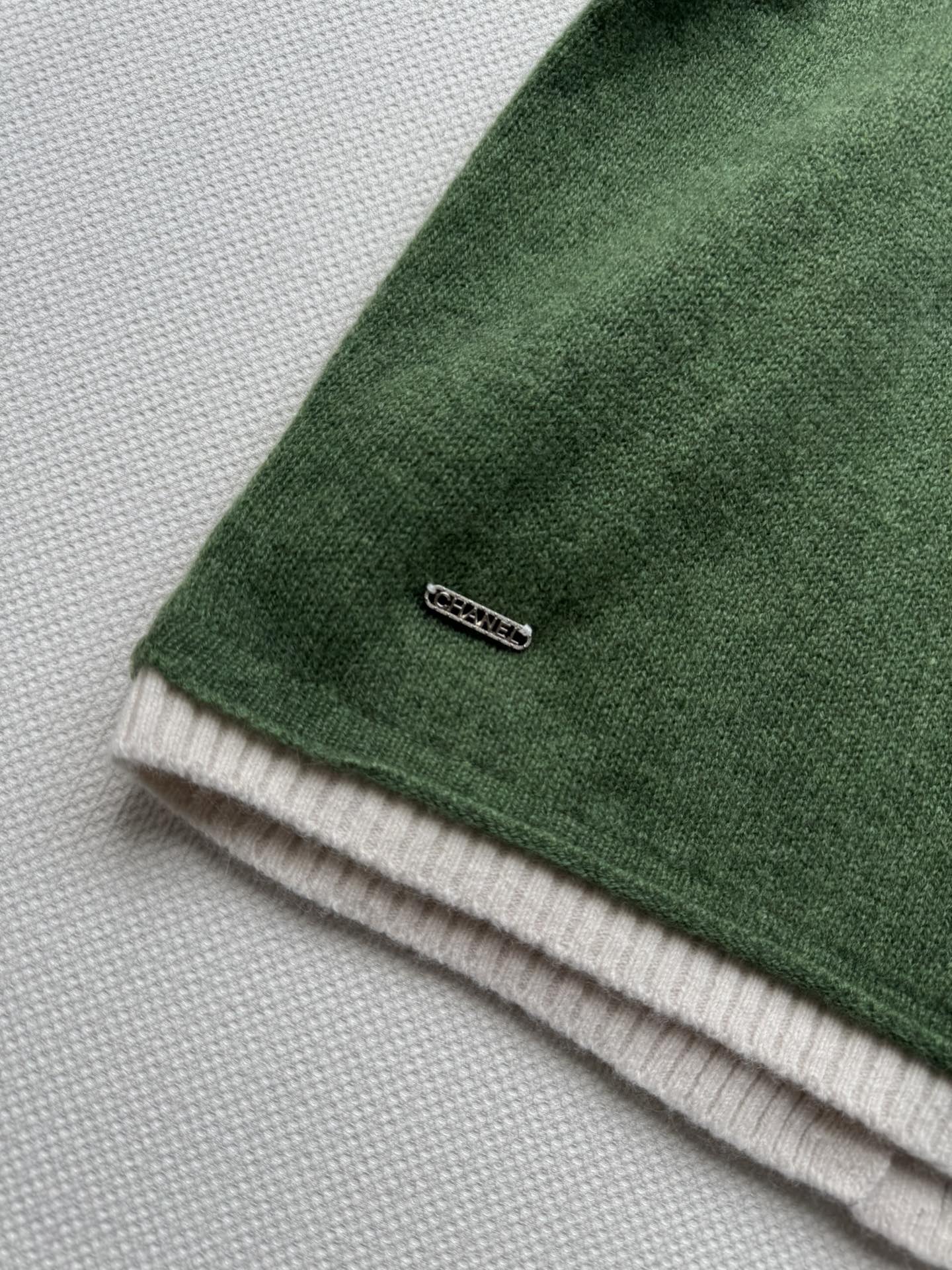 C 25 Vintage Cashmere Short Sleeves(BROWN/GREEN)