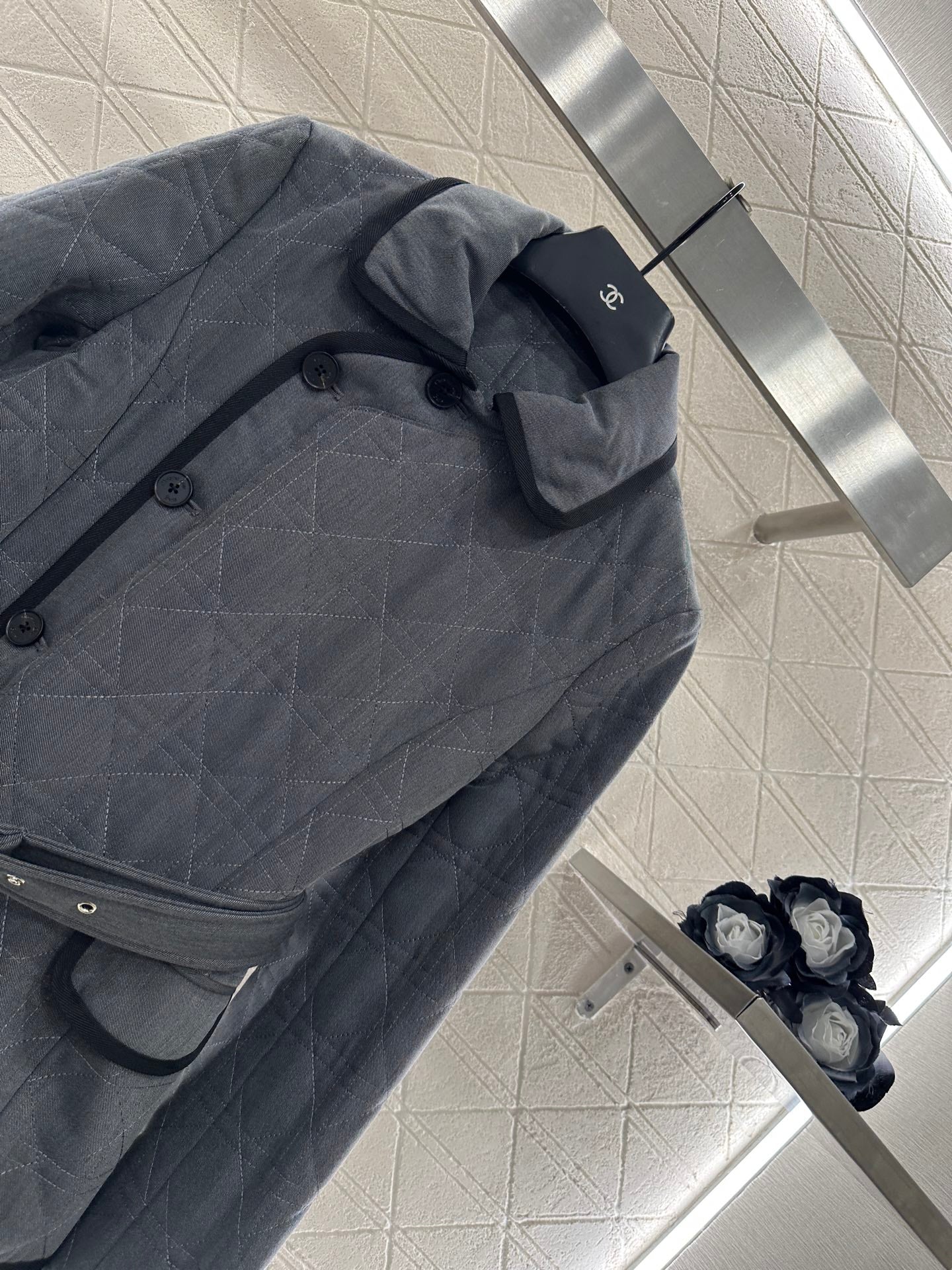 Di 25 Raglan cotton jacket and skirt suit