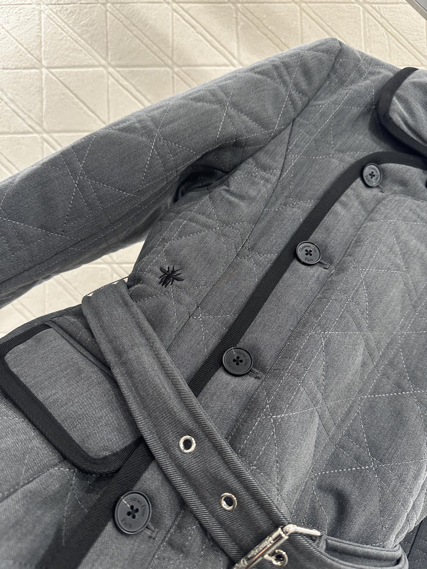 Di 25 Raglan cotton jacket and skirt suit