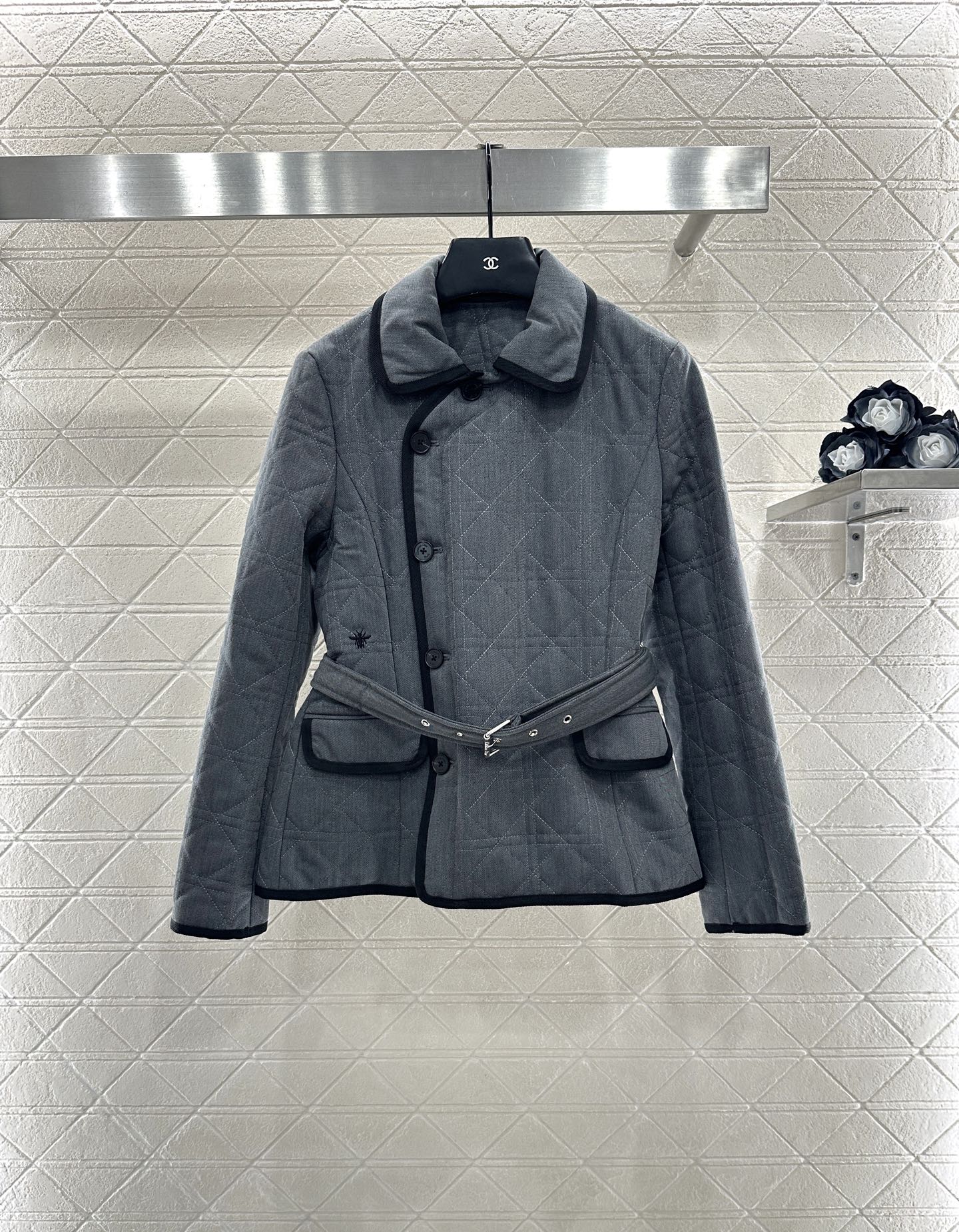Di 25 Raglan cotton jacket and skirt suit