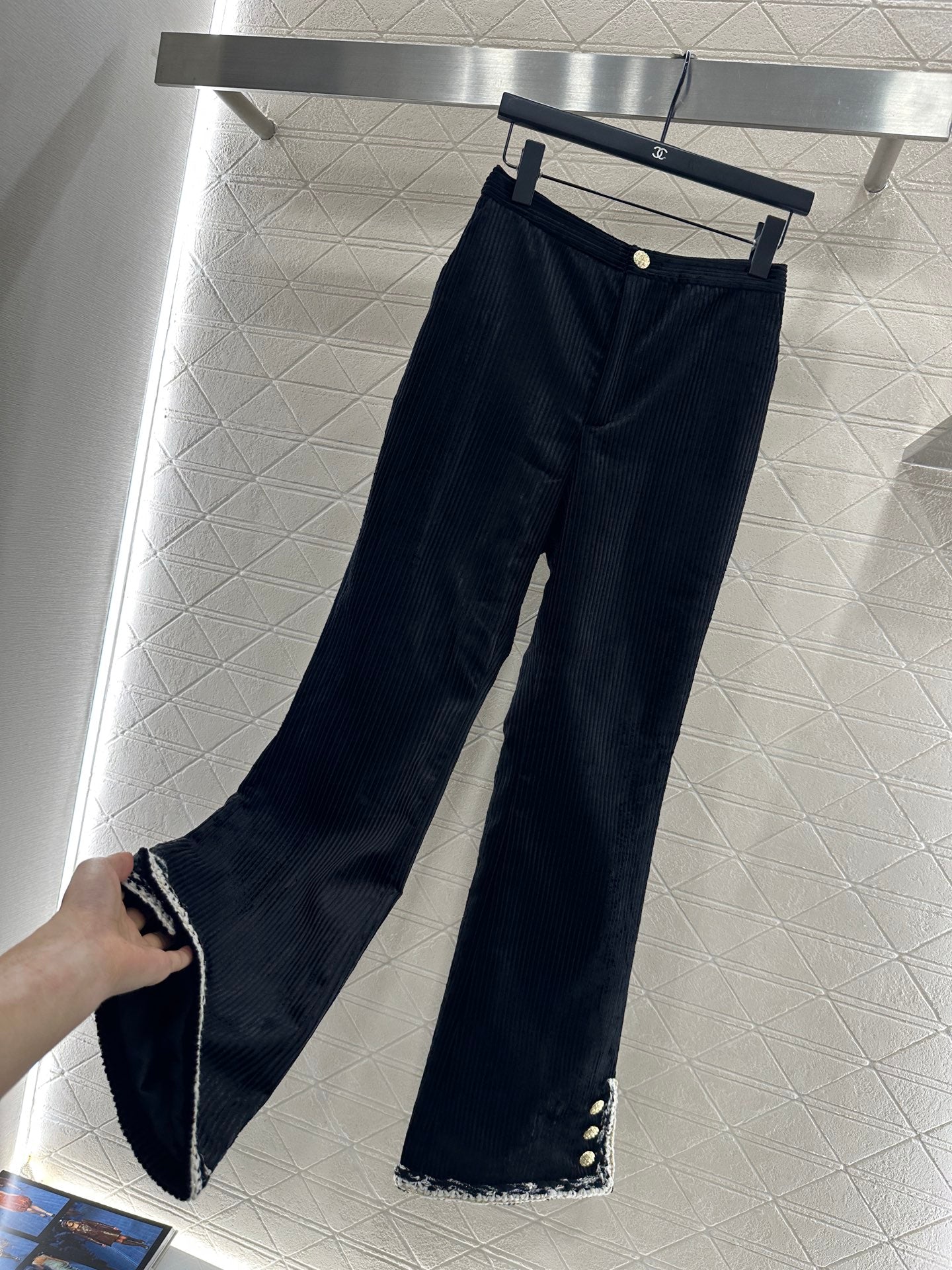 C 25 Corduroy slim-fit trousers