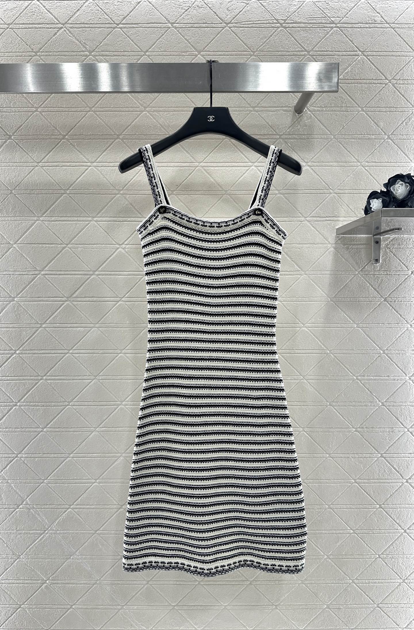 Di 25 knitted suspender skirt
