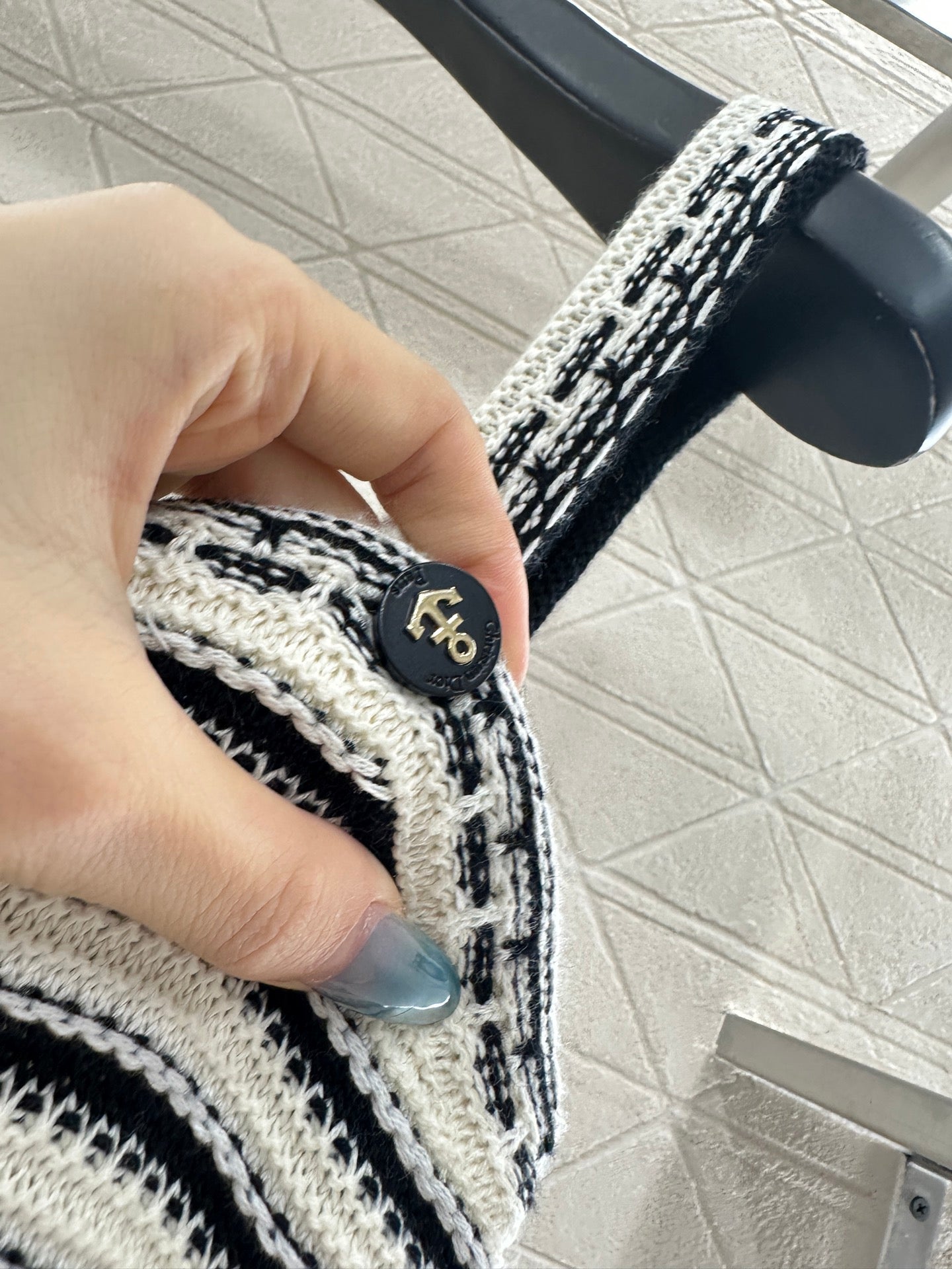 Di 25 knitted suspender skirt