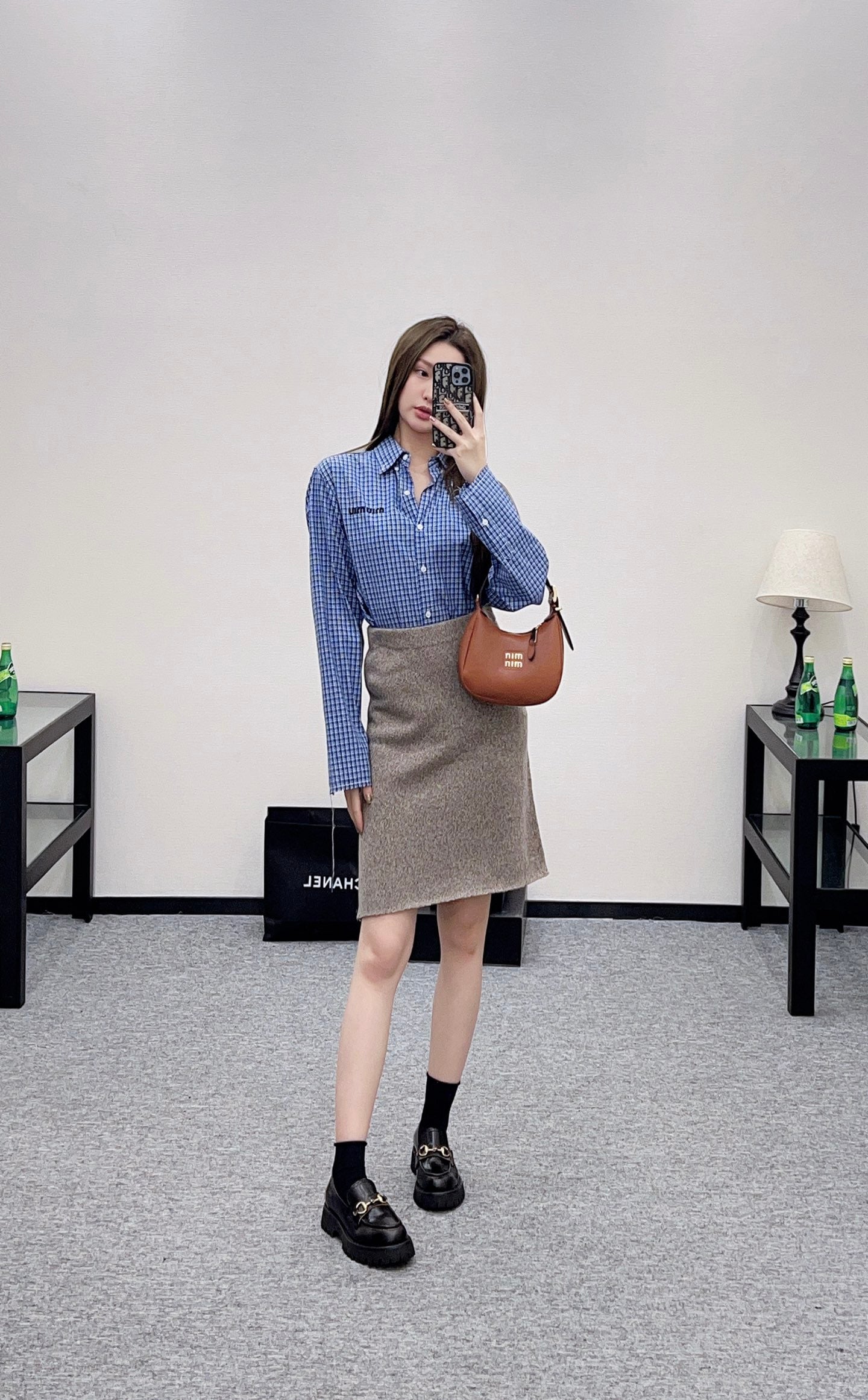Mi 25 Wool knitted skirt