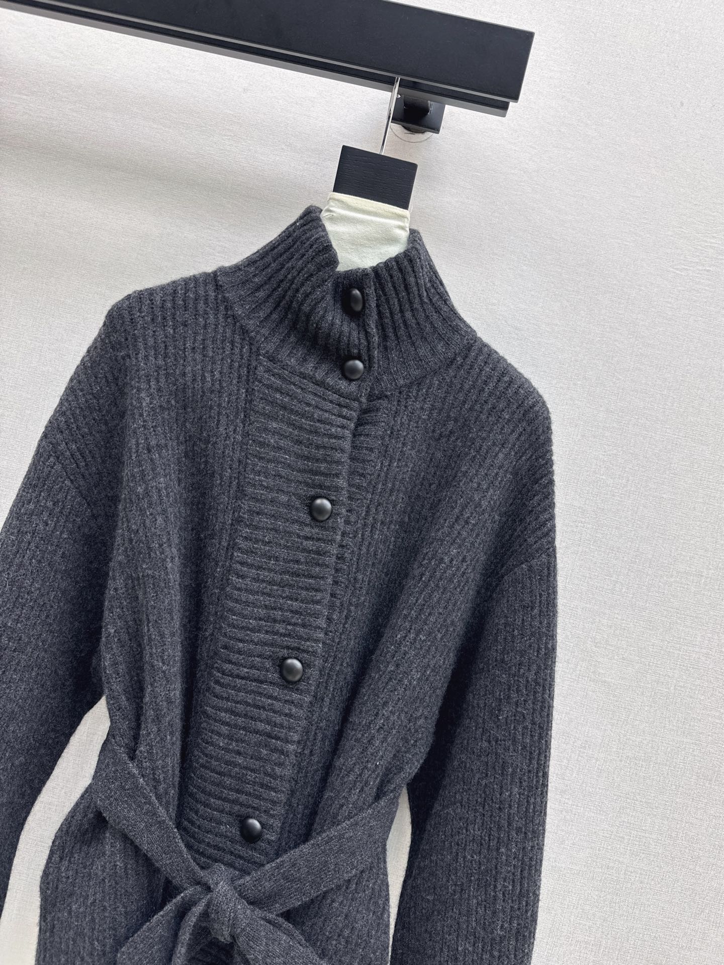 Bru 25 Knitted wool coat(BEIGI/BLACK/GRAY)