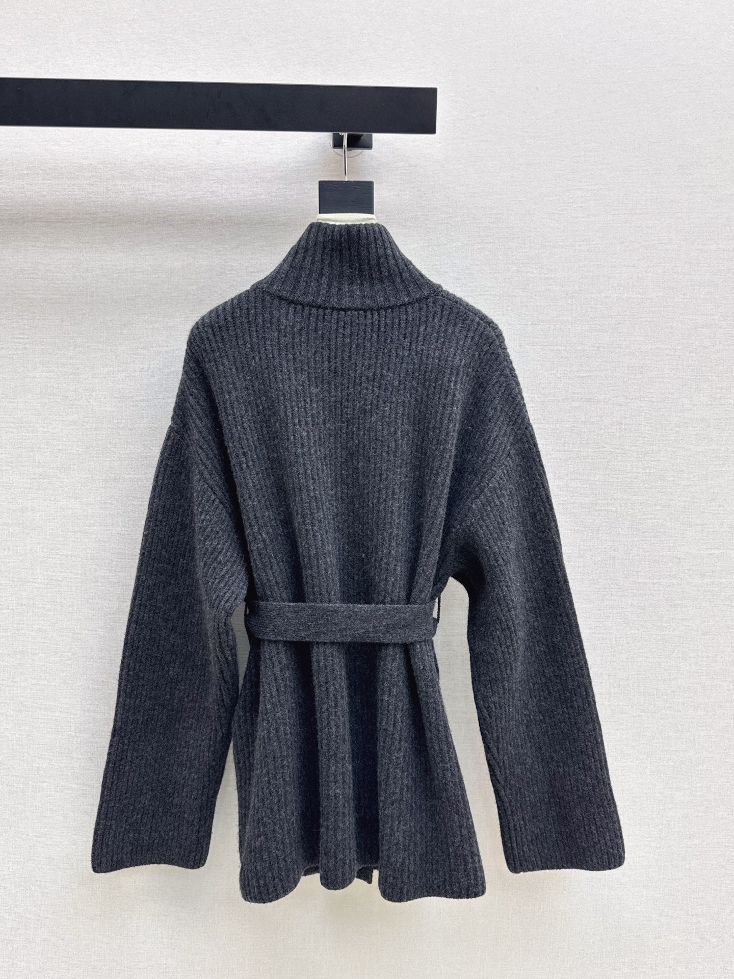 Bru 25 Knitted wool coat(BEIGI/BLACK/GRAY)