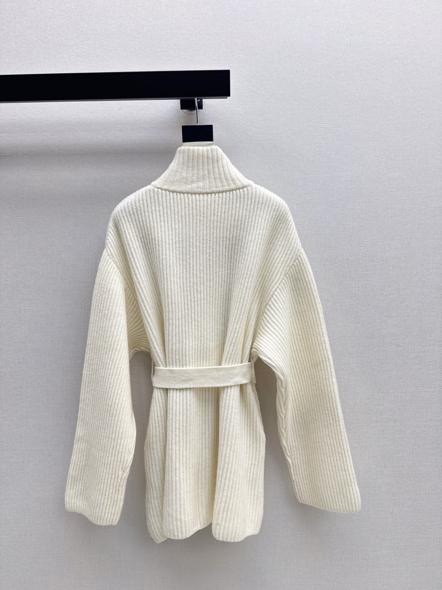 Bru 25 Knitted wool coat(BEIGI/BLACK/GRAY)