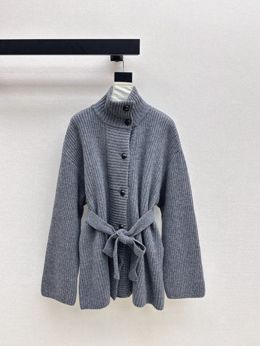 Bru 25 Knitted wool coat(BEIGI/BLACK/GRAY)