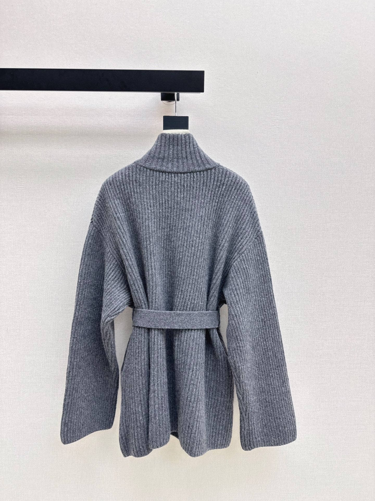 Bru 25 Knitted wool coat(BEIGI/BLACK/GRAY)