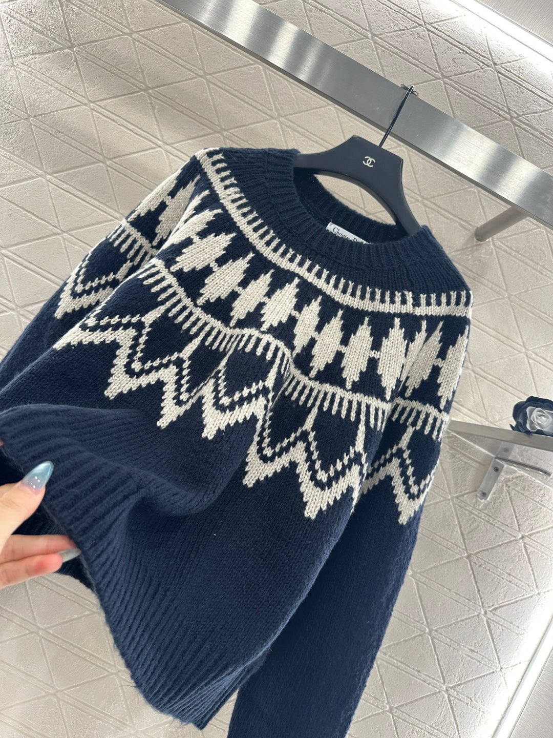 Di 25 Cashmere Wool Sweater Alpine Skiing 🎿 Series