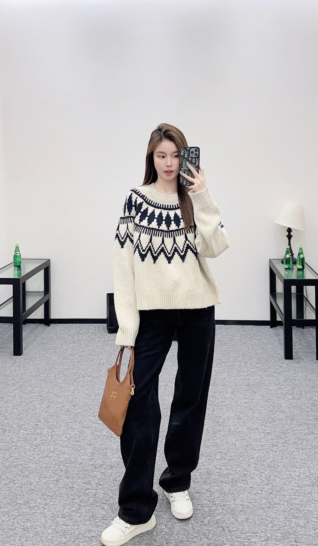 Di 25 Cashmere Wool Sweater Alpine Skiing 🎿 Series