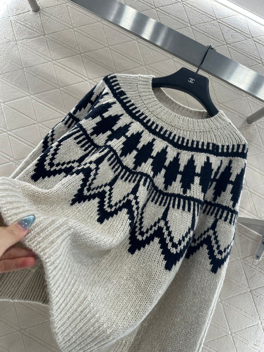 Di 25 Cashmere Wool Sweater Alpine Skiing 🎿 Series