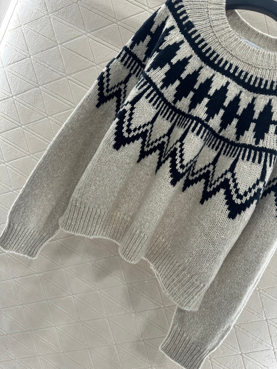 Di 25 Cashmere Wool Sweater Alpine Skiing 🎿 Series
