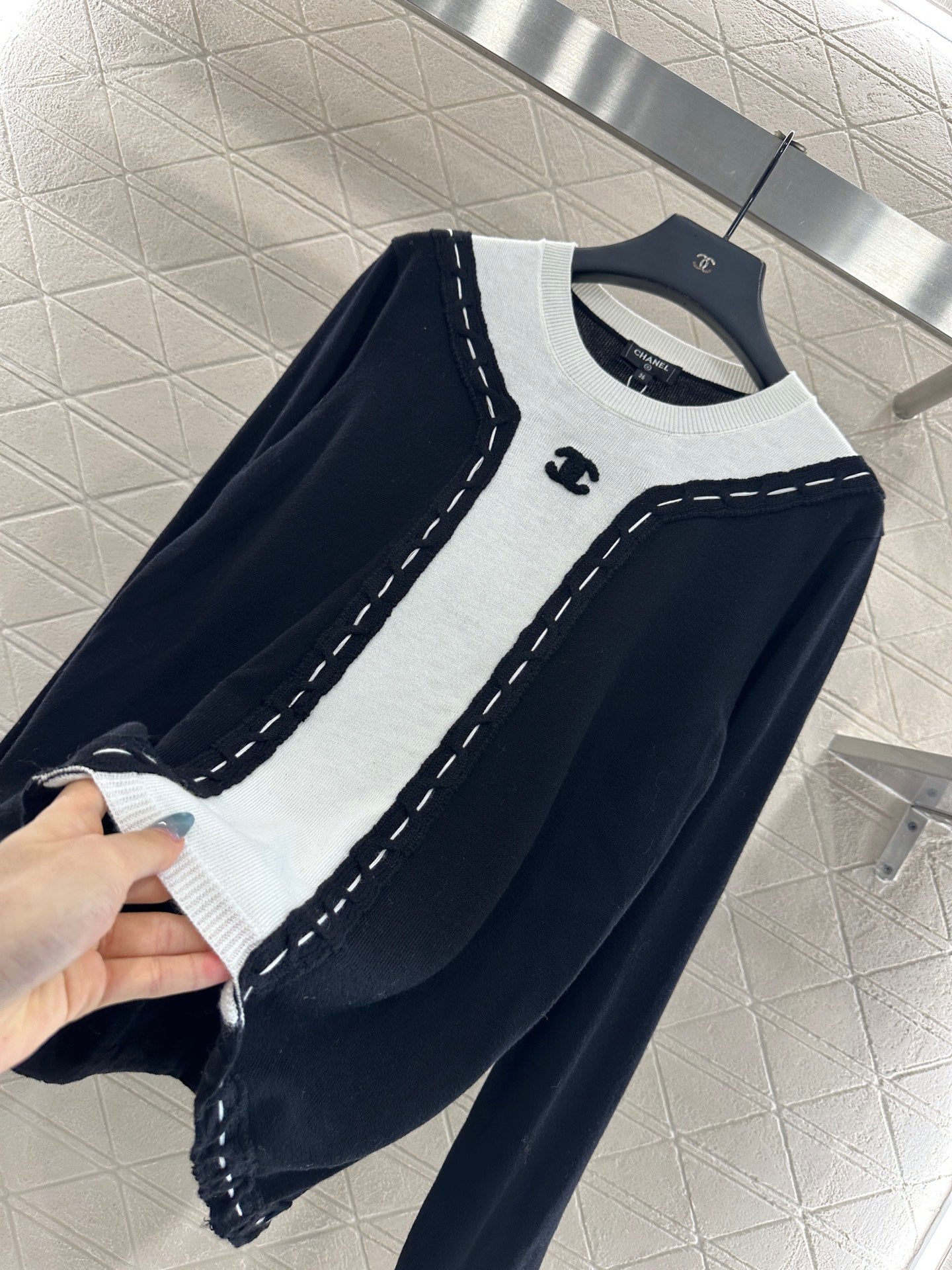 C 25 Crew Neck Wool Sweater