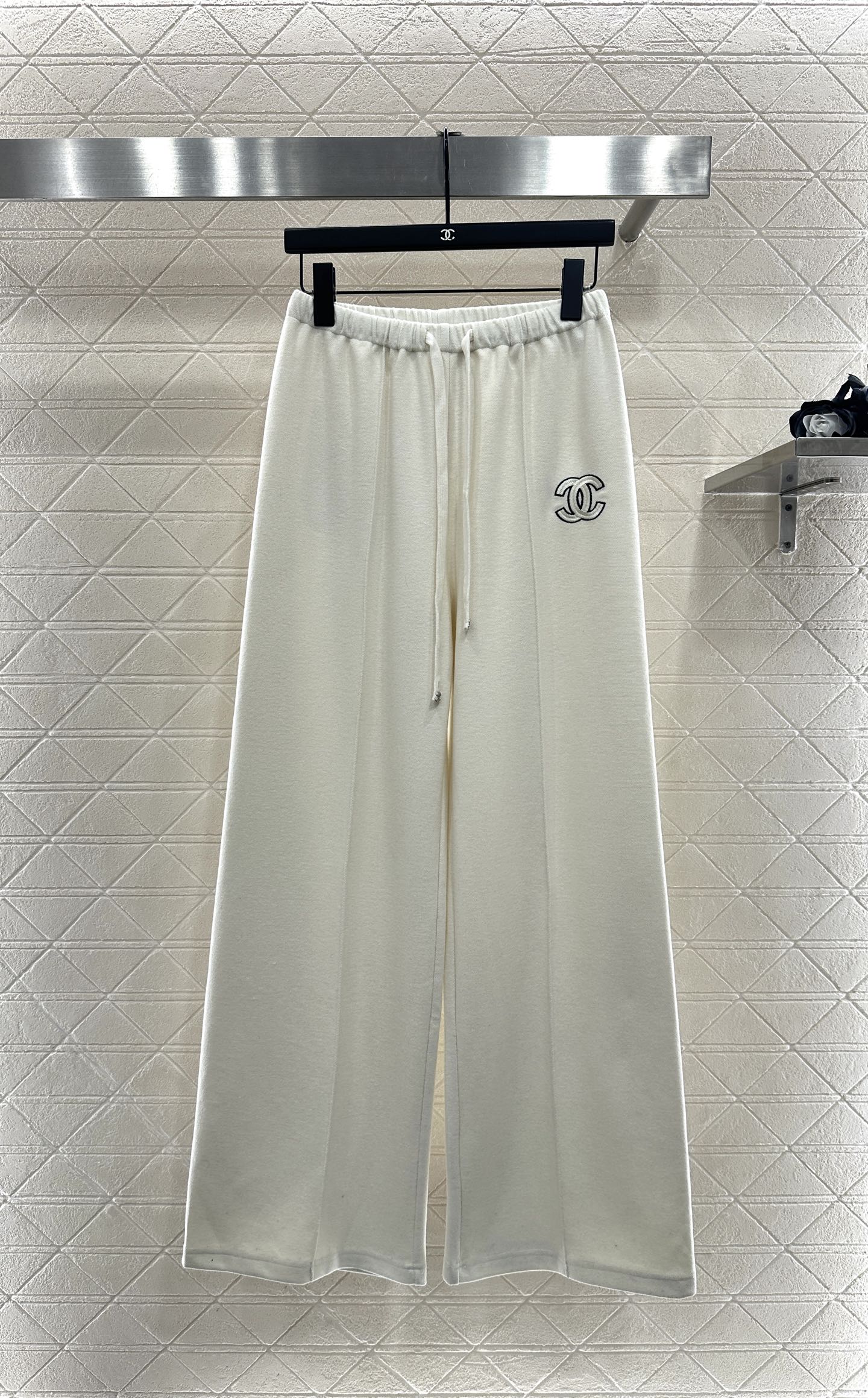 C 25 Wide drawstring wide leg pants