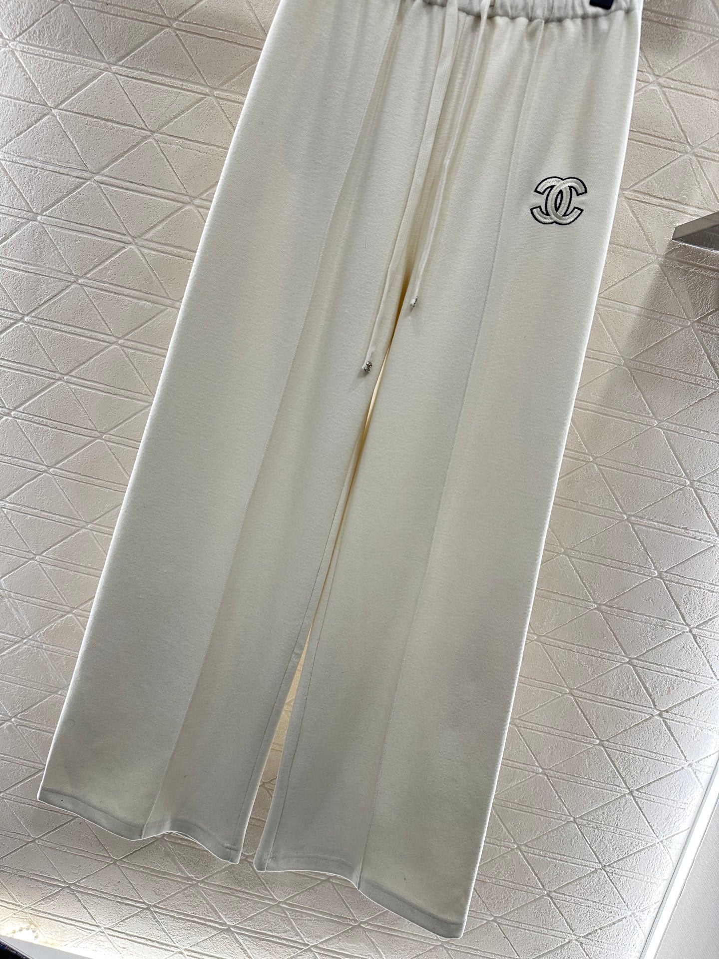 C 25 Wide drawstring wide leg pants
