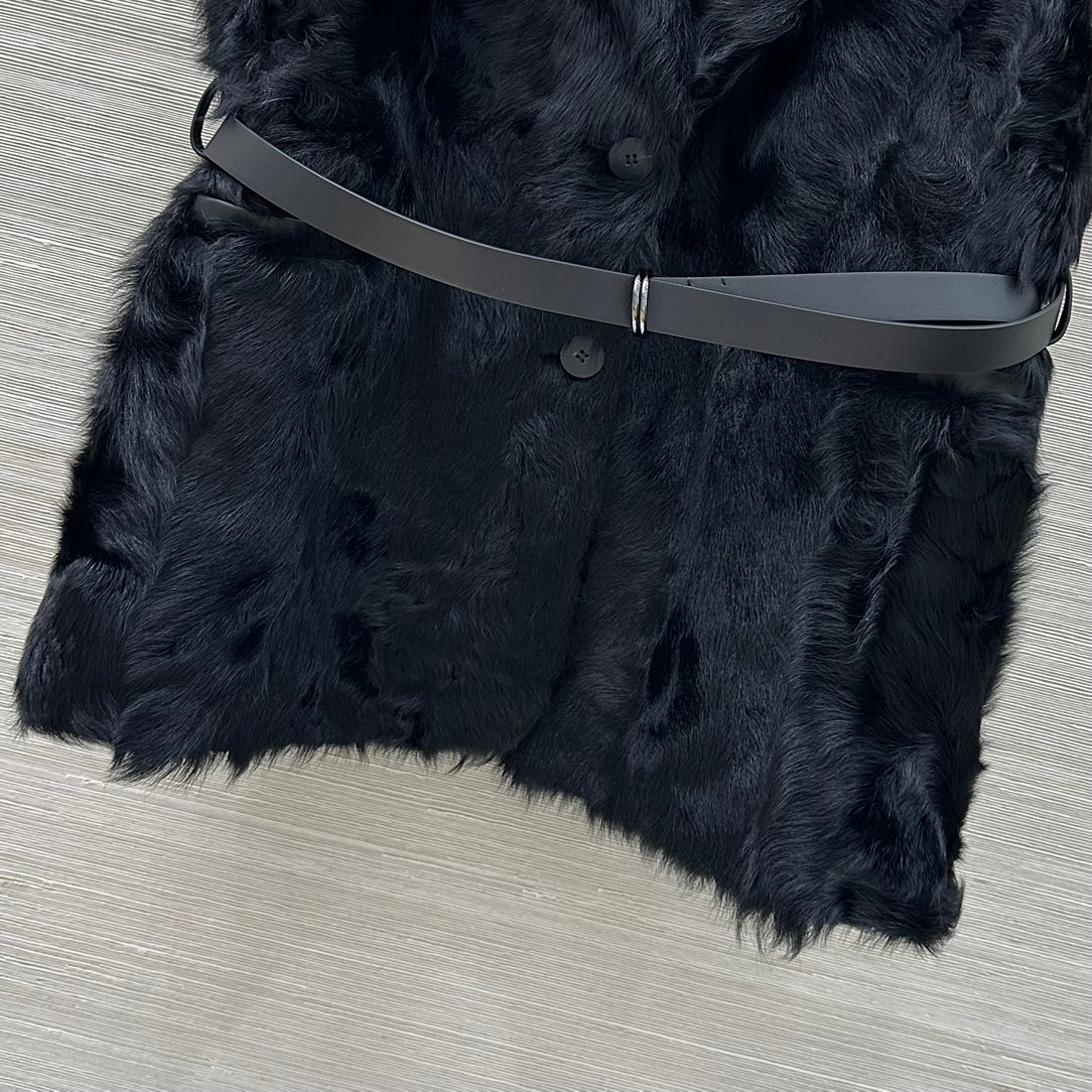 Bru 25 Wool and sheepskin vest