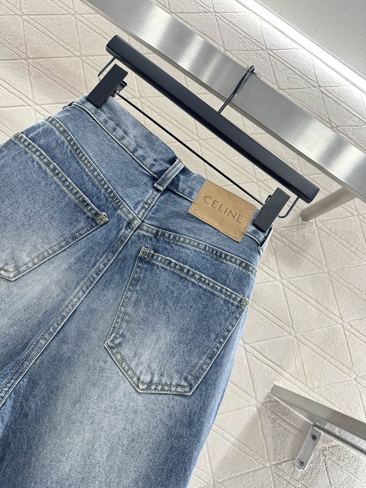 Ce 25 straight-leg denim trousers