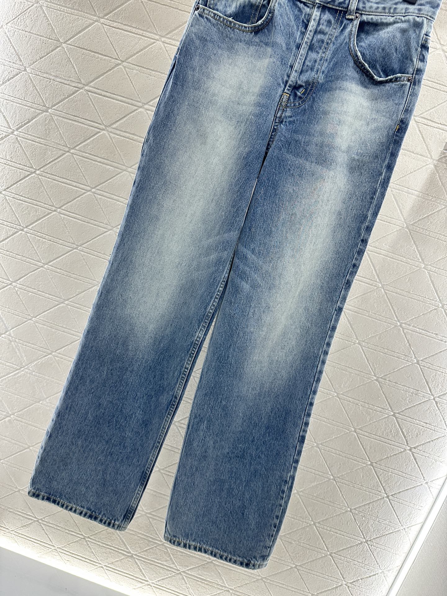 Ce 25 straight-leg denim trousers