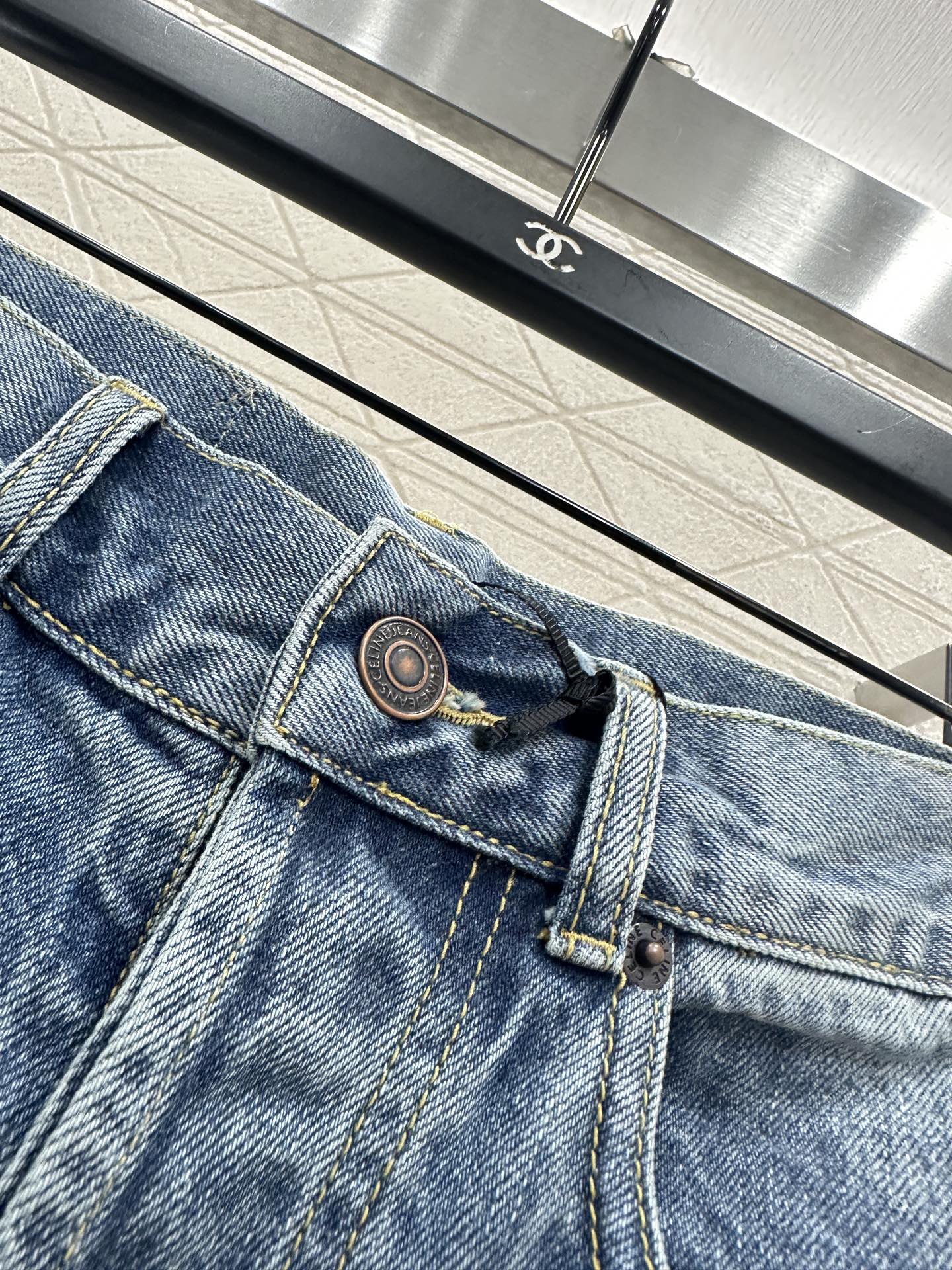 Ce 25 straight-leg denim trousers